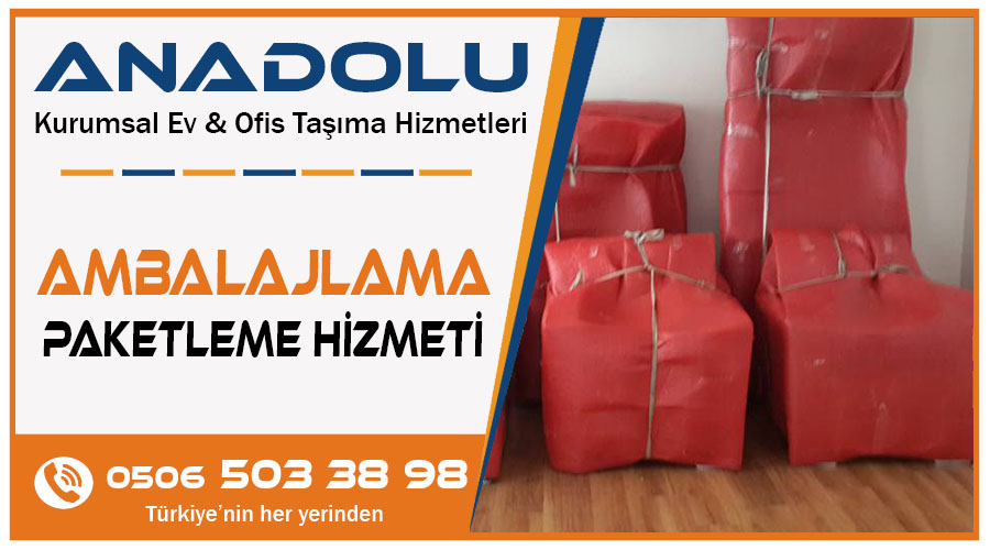 ambalajlama ve paketleme